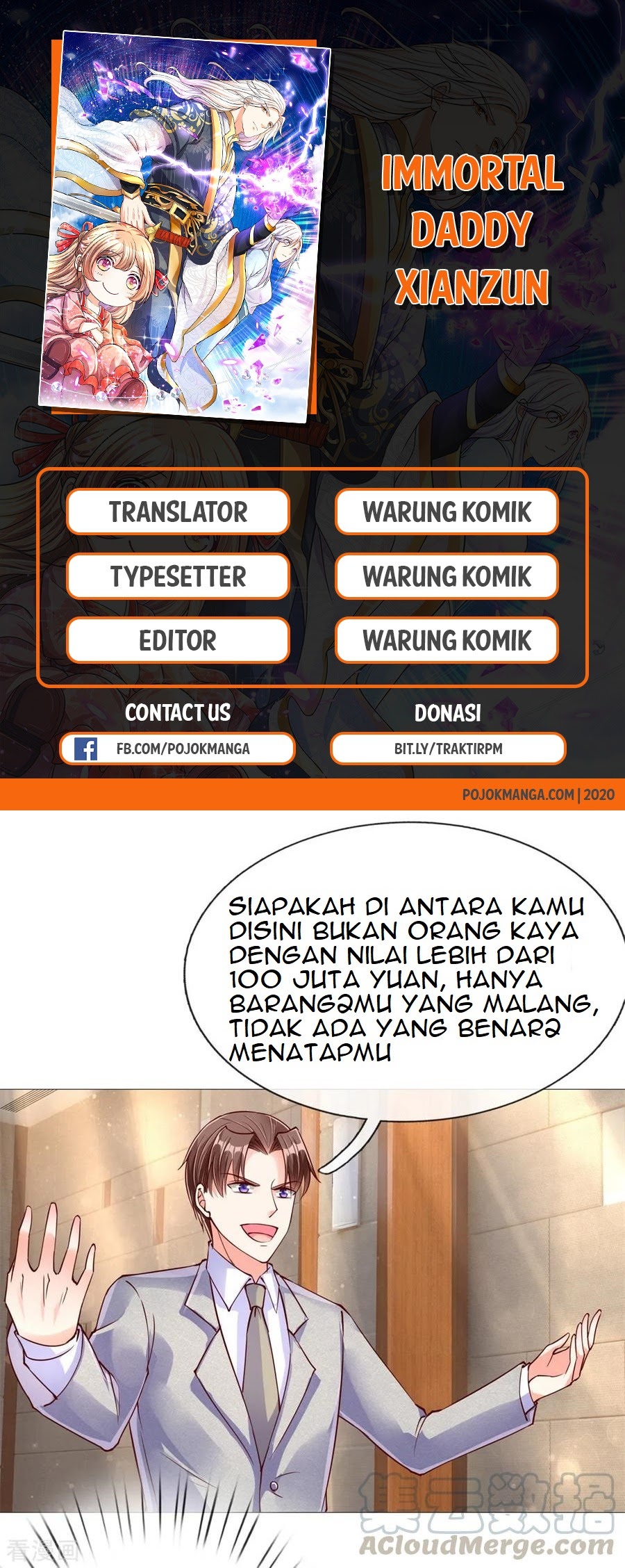 Immortal Daddy Xianzun Chapter 112 Gambar 1